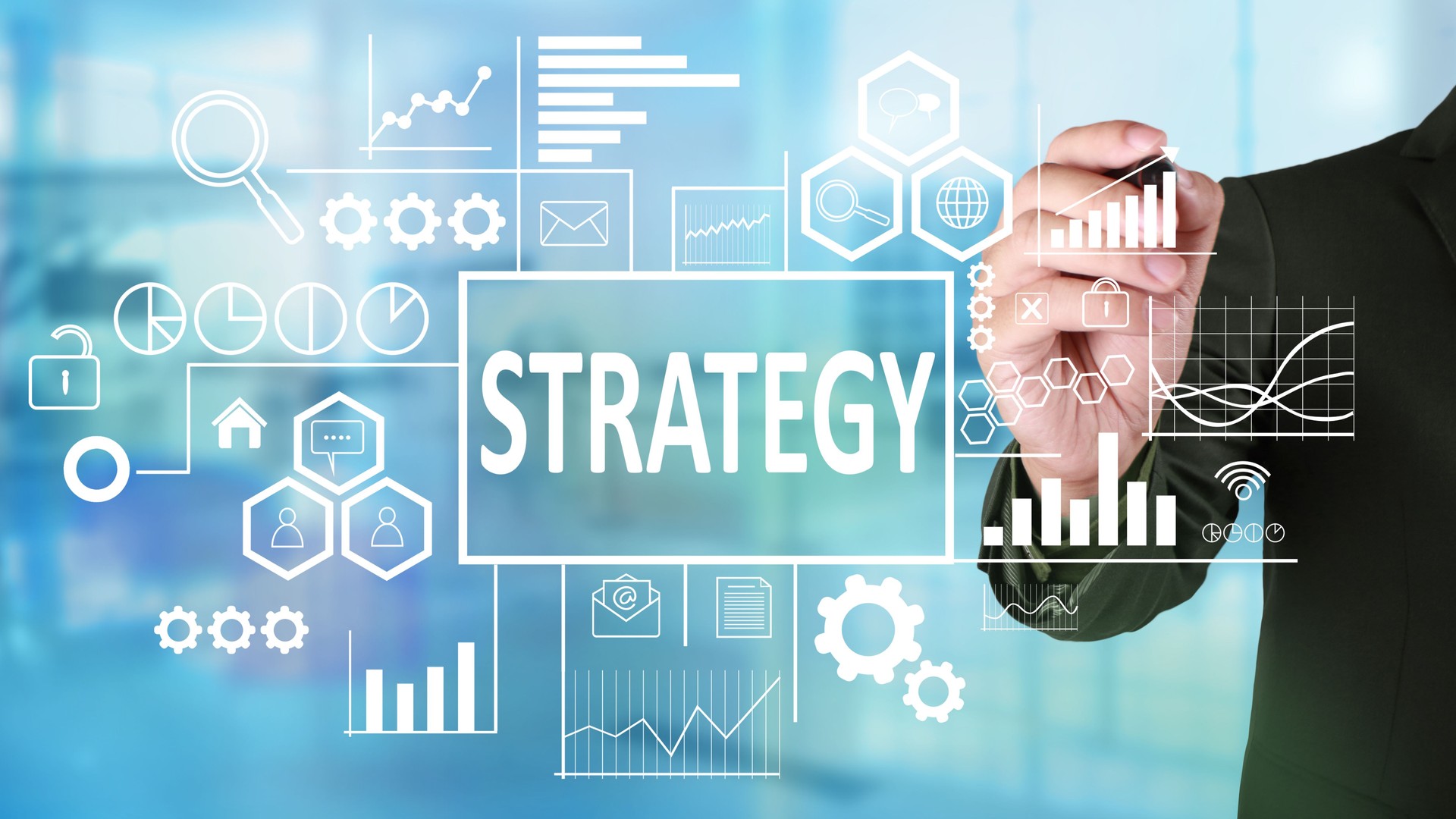 Strategy in Business Concept